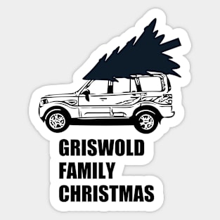 Griswold Family Christmas - Christmas Vacation Sticker